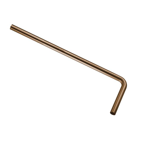 UniMatch tube de sol 75 x 22 x 3,2 cm bronze brossé cuivre PVD