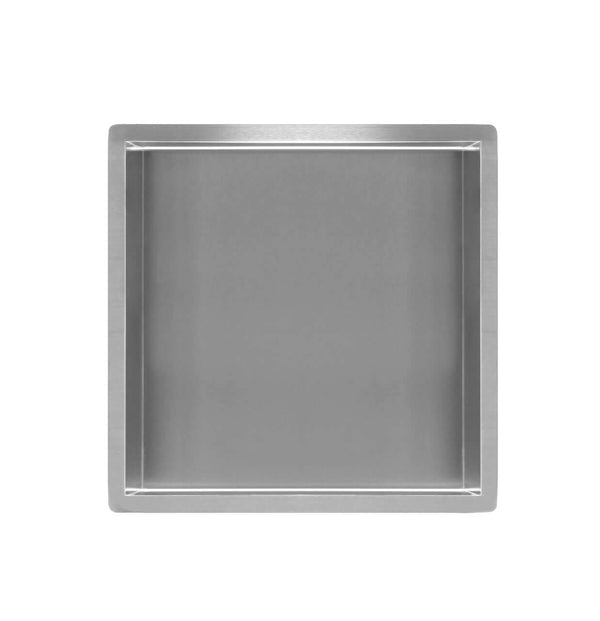 Demis encastrables 30 x 30 x 10 cm inox
