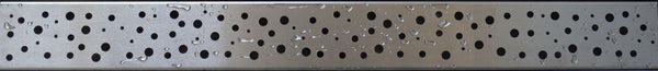 Rost Typ 3 für Duschrinne 90 x 7 cm Edelstahl
