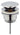 Xellanz Eco clickwaste afvoerplug 5/4" chroom - productfoto