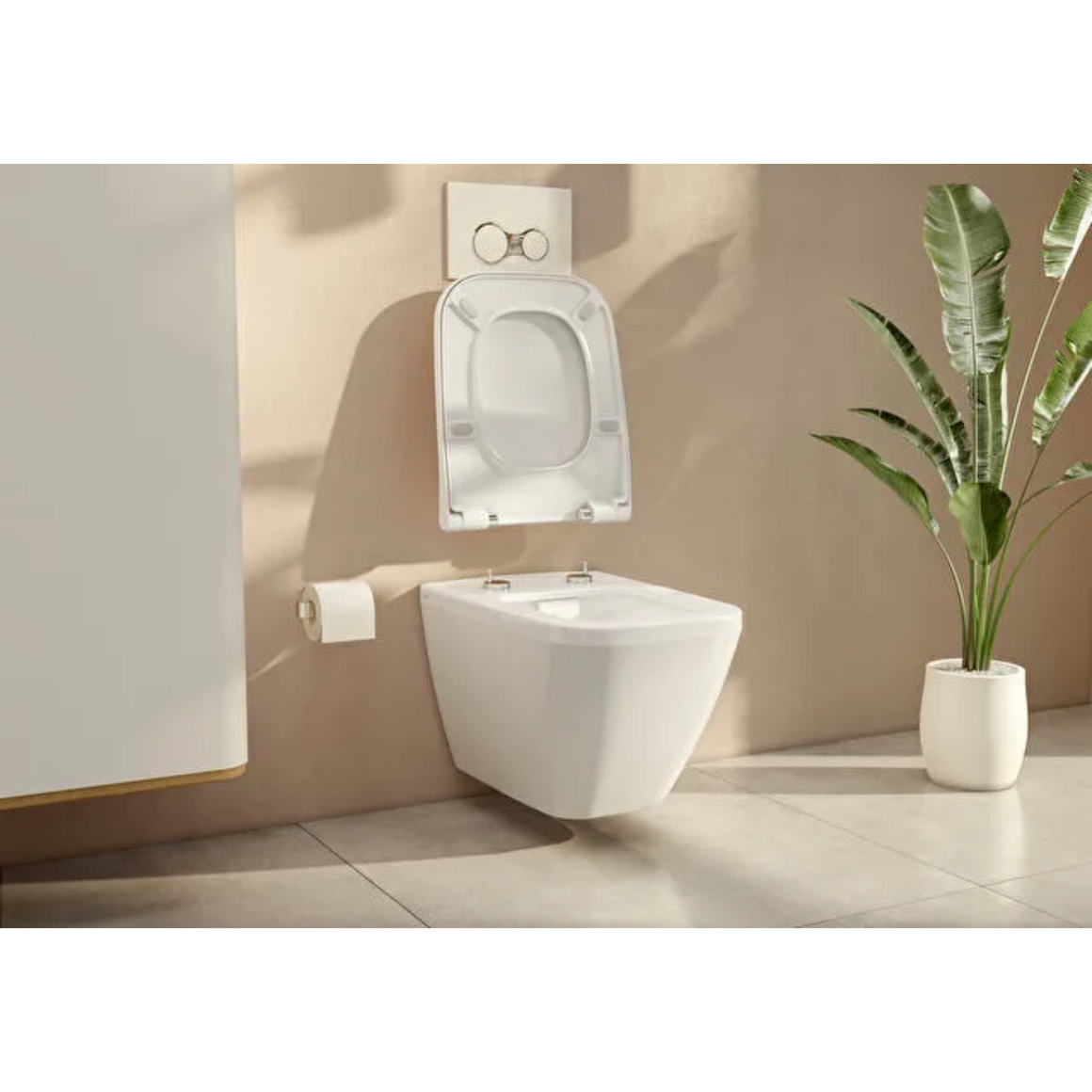 VitrA Integra Square Hangtoilet met Bidet – aansluiting voor externe stopkraan #variant_56365773848900