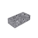 Mat grijs terrazzo