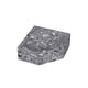 Mat grijs terrazzo