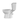 Aloni Pro duoblok / staand toilet – P-trap muuruitlaat – met reservoir – dubbele spoeling – met softclose zitting
