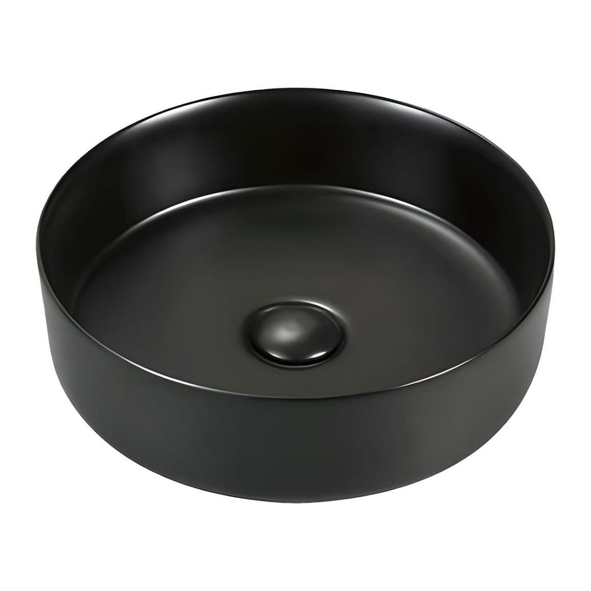 Aloni Fira Waskom – Inclusief Click Waste – Mat Zwart #kleur_mat-zwart