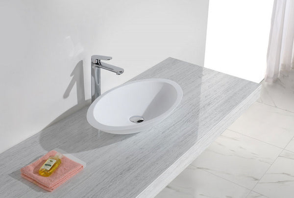 Wiesbaden Kim waskom ovaal solid surface