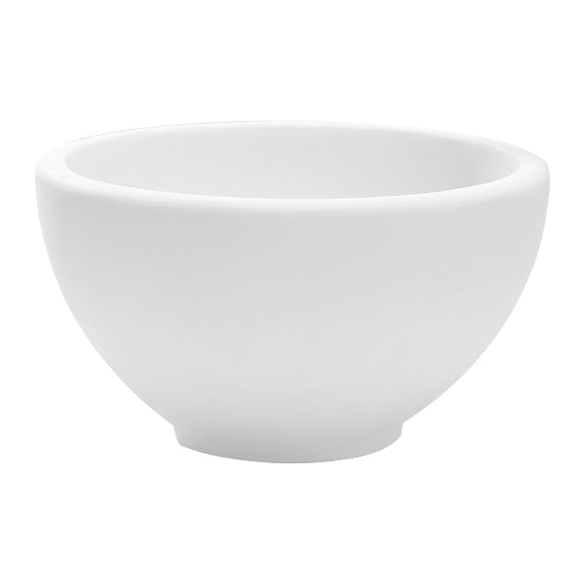 Wiesbaden Tessa waskom rond solid surface mat wit - productfoto