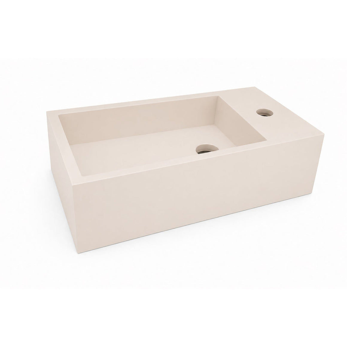 Wiesbaden Lotte fontein solid surface beige Rechts - productfoto