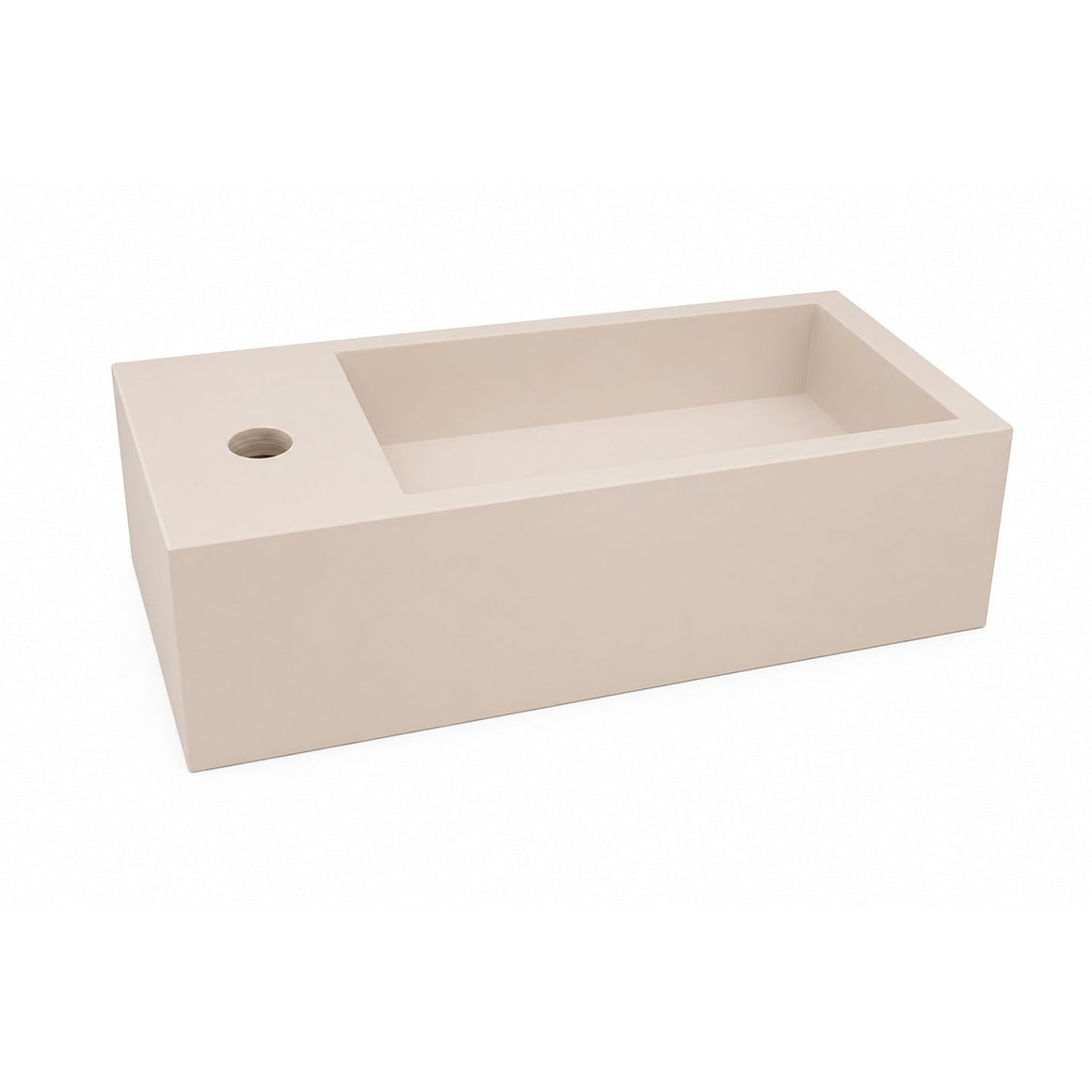 Wiesbaden Lotte fontein solid surface beige Links - productfoto