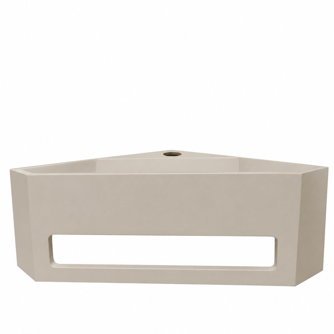 Wiesbaden Julia hoekfontein 35 x 35 x 16 cm beige - productfoto