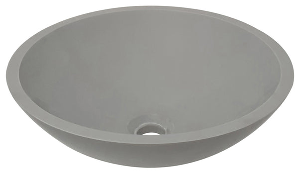 Wiesbaden Valerie waskom rond 43 × 13 cm betonlook