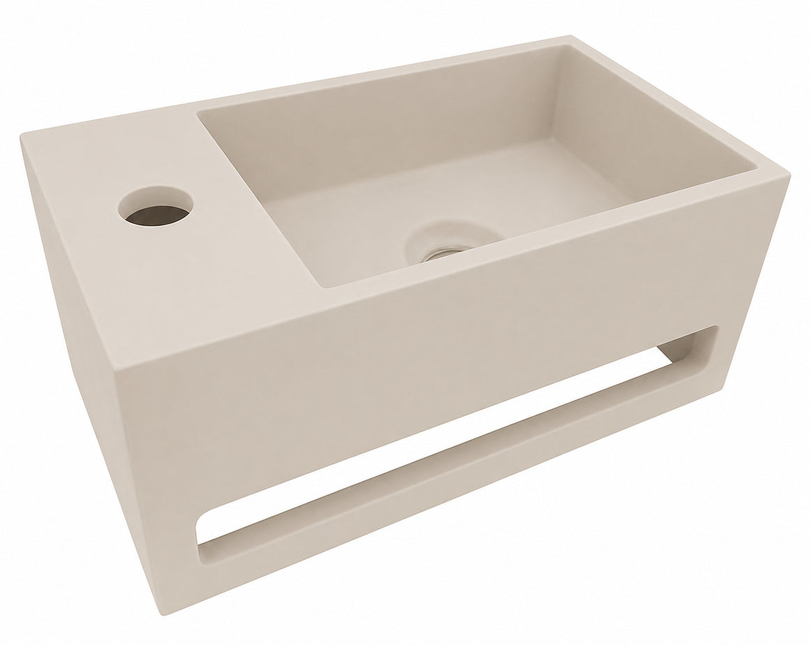 Wiesbaden Wiesbaden Julia fontein solid surface beige Links - productfoto