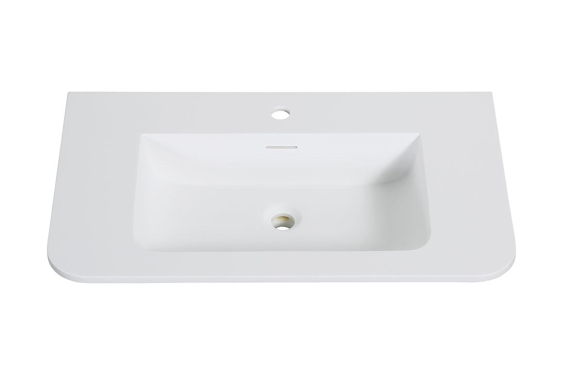 Wiesbaden Wastafel Laro 80 cm Mat wit - productfoto #variant_57229554581828