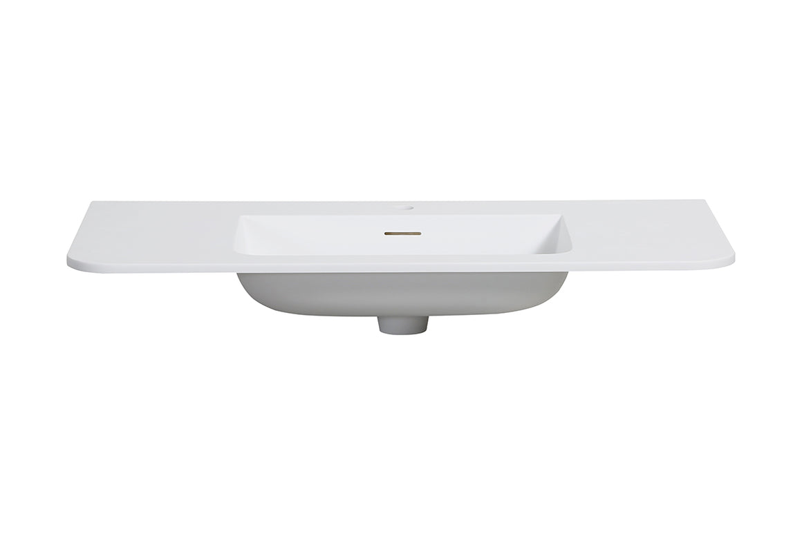 Wiesbaden Wastafel Laro 100 cm Mat wit - productfoto #variant_57229554614596