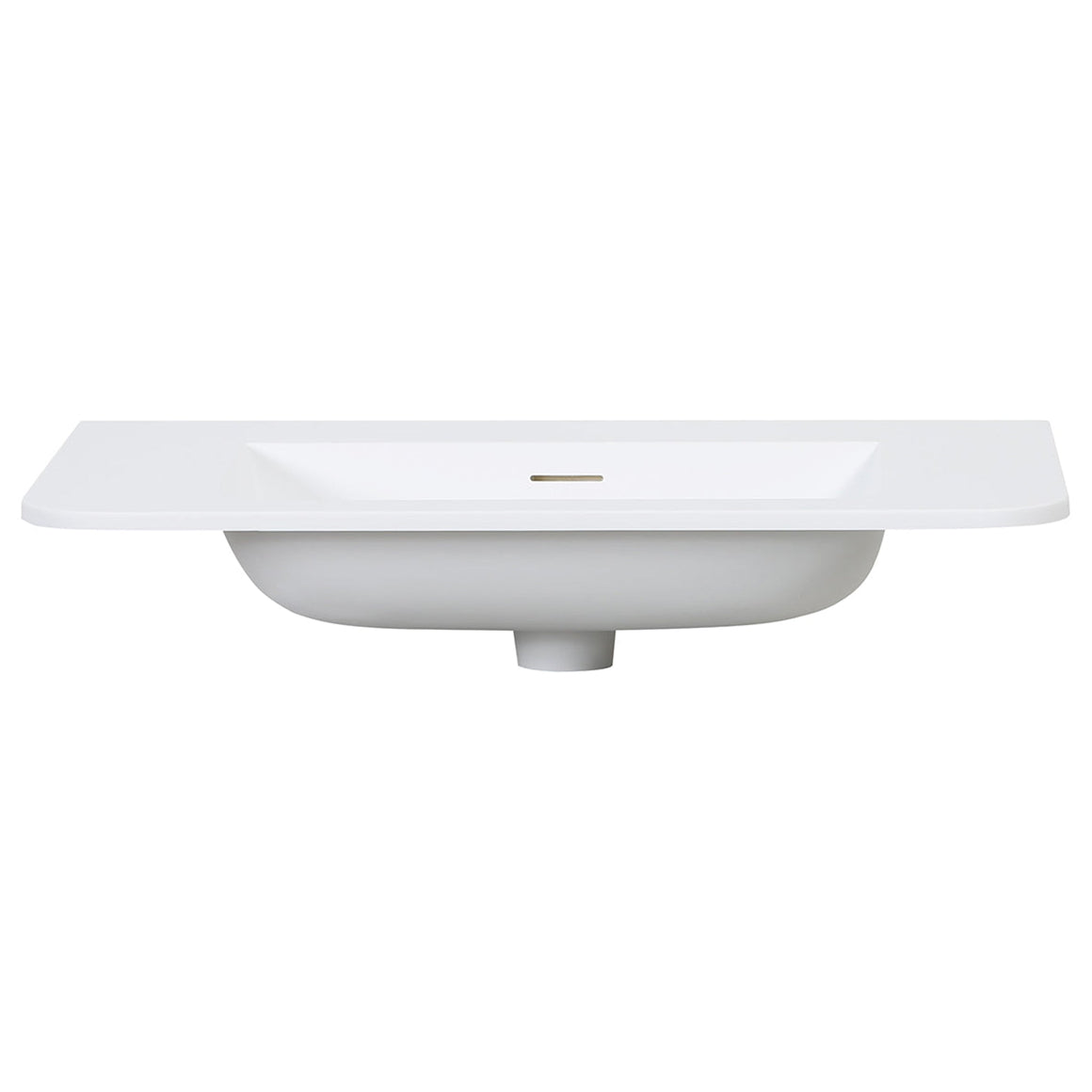 Wiesbaden Wastafel Laro 80 cm Mat wit zonder kraangat - productfoto #variant_57229554680132