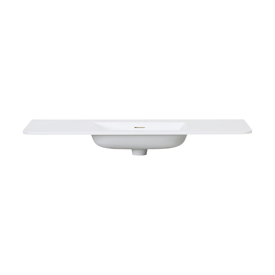 Wiesbaden Wastafel Laro 120 cm Mat wit zonder kraangat - productfoto #variant_57229554712900