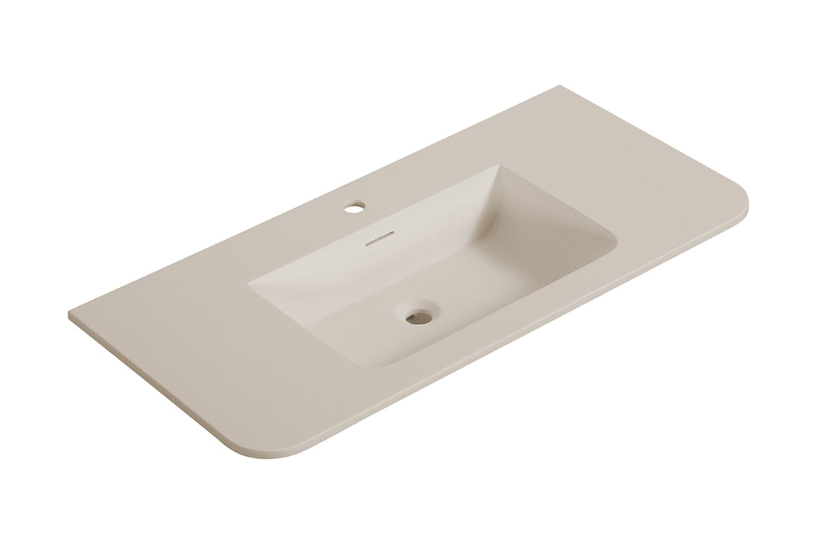 Wiesbaden Wastafel Laro 100 cm Beige - productfoto #variant_57229554778436