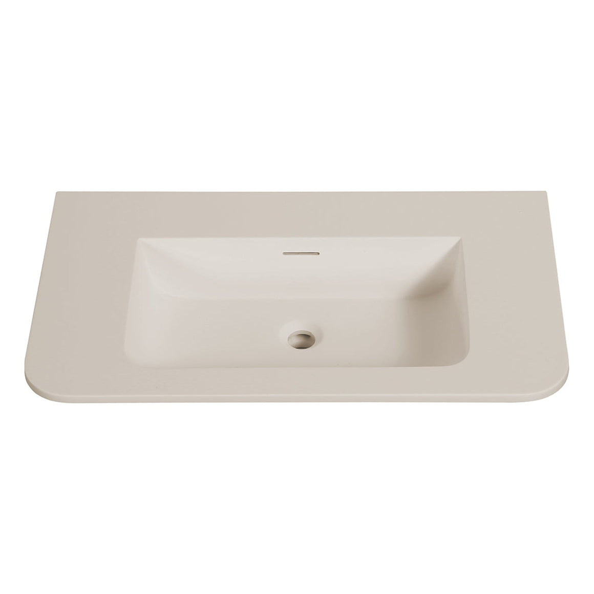 Wiesbaden Wastafel Laro 80 cm Beige zonder kraangat - productfoto #variant_57229554843972