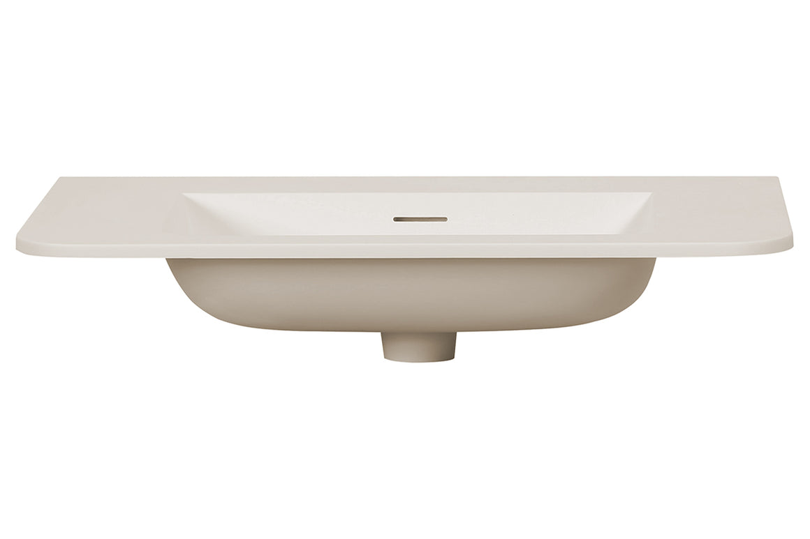Wiesbaden Wastafel Laro 80 cm Beige zonder kraangat - productfoto #variant_57229554843972