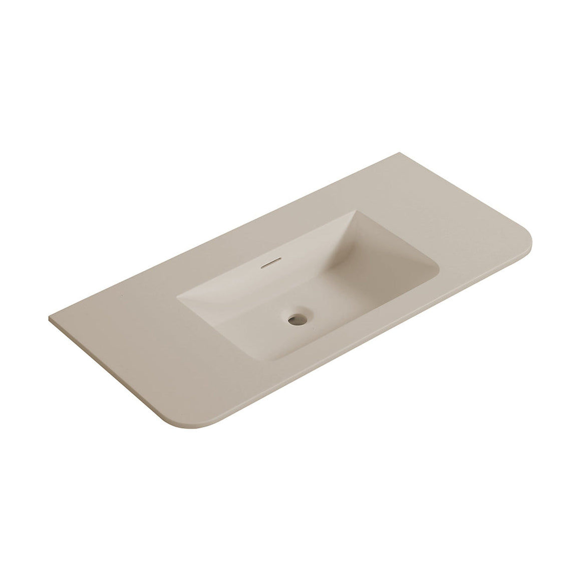 Wiesbaden Wastafel Laro 100 cm Beige zonder kraangat - productfoto #variant_57229554876740