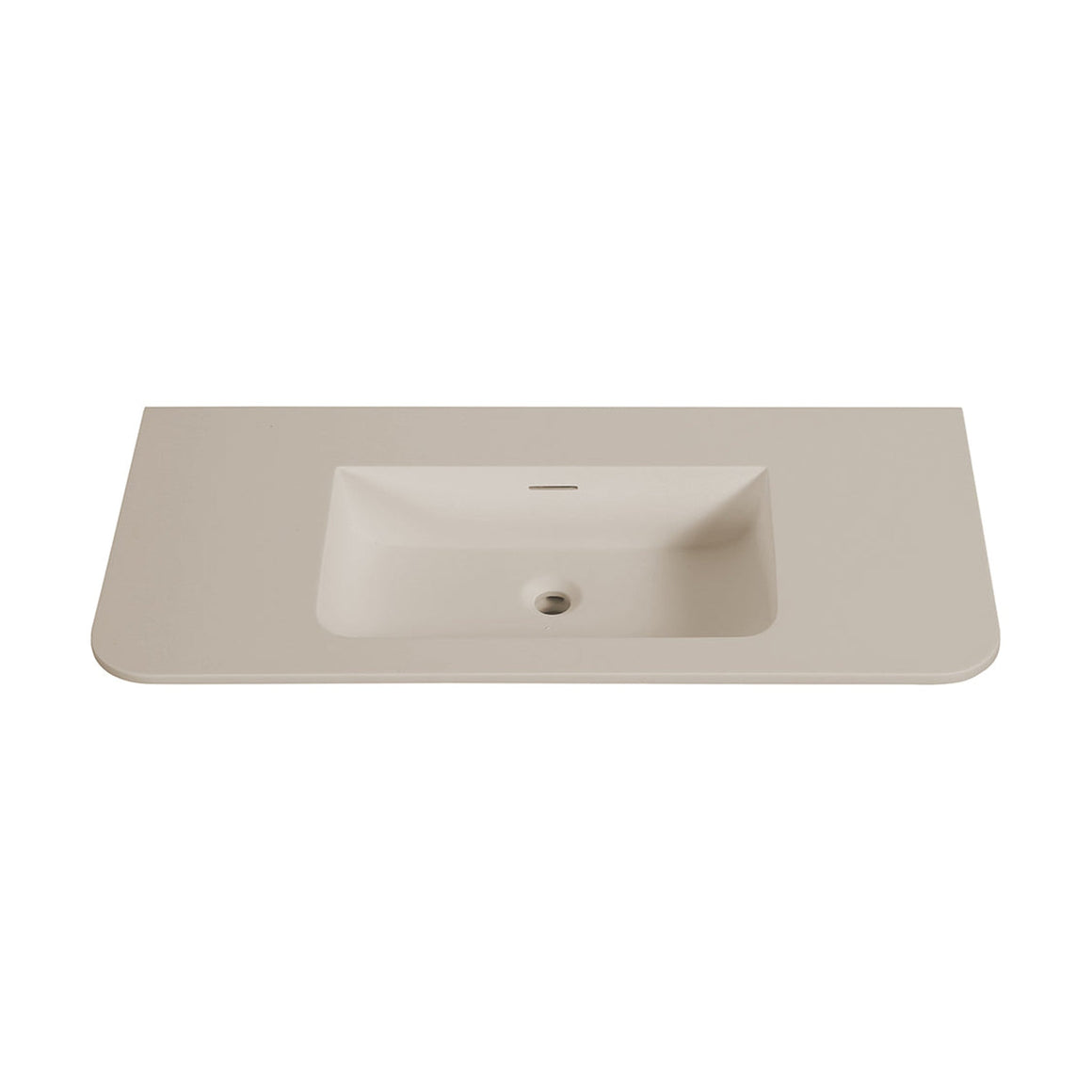 Wiesbaden Wastafel Laro 100 cm Beige zonder kraangat - productfoto #variant_57229554876740