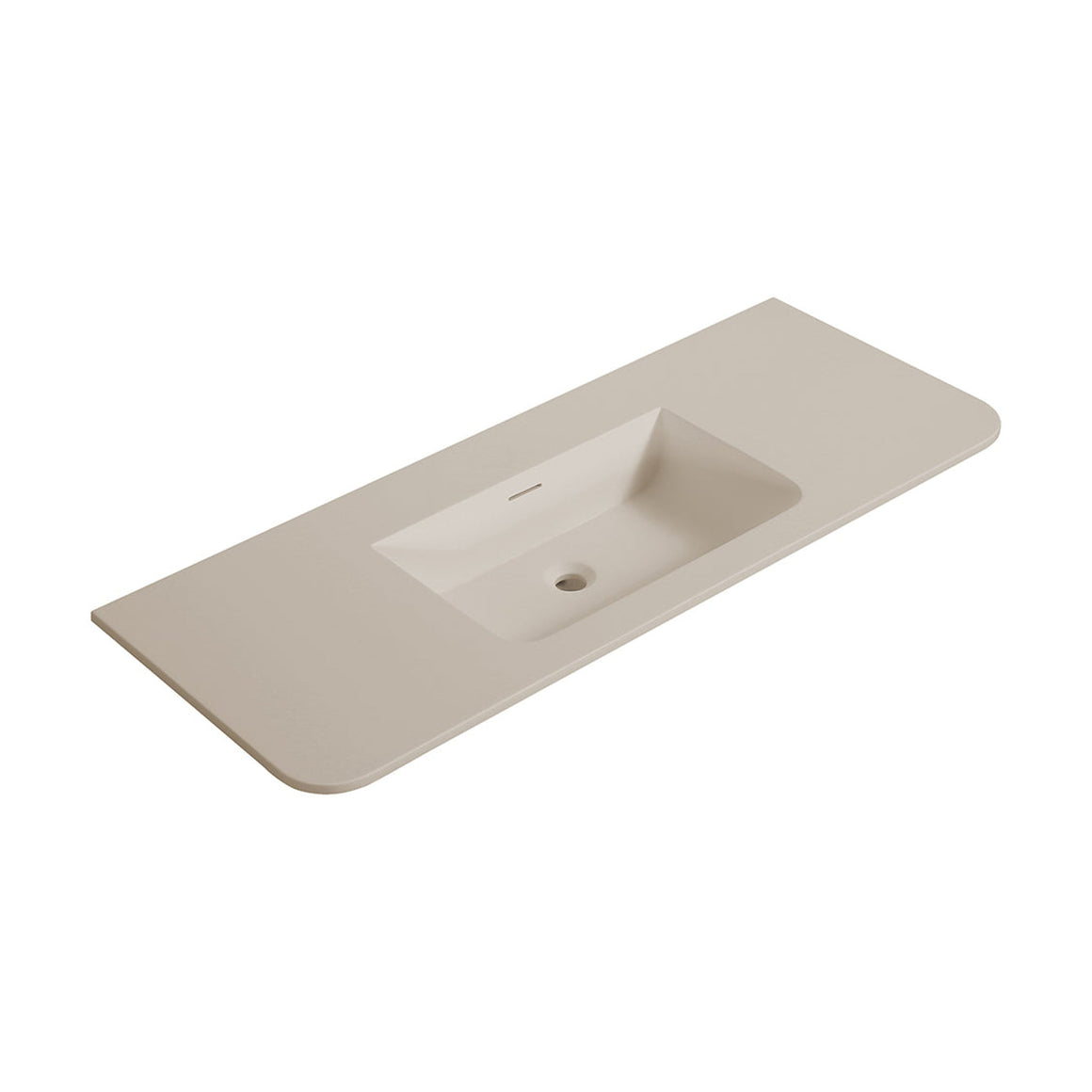 Wiesbaden Wastafel Laro 120 cm Beige zonder kraangat - productfoto #variant_57229554909508