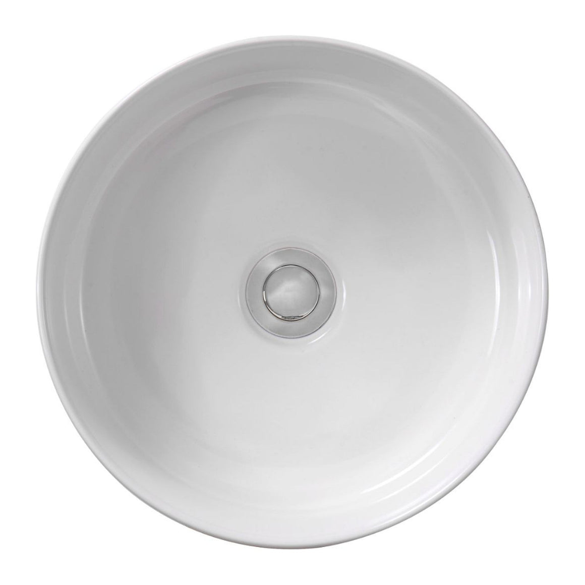 Aloni Fira Waskom – Inclusief Click Waste – Glanzend Wit #kleur_glanzend-wit
