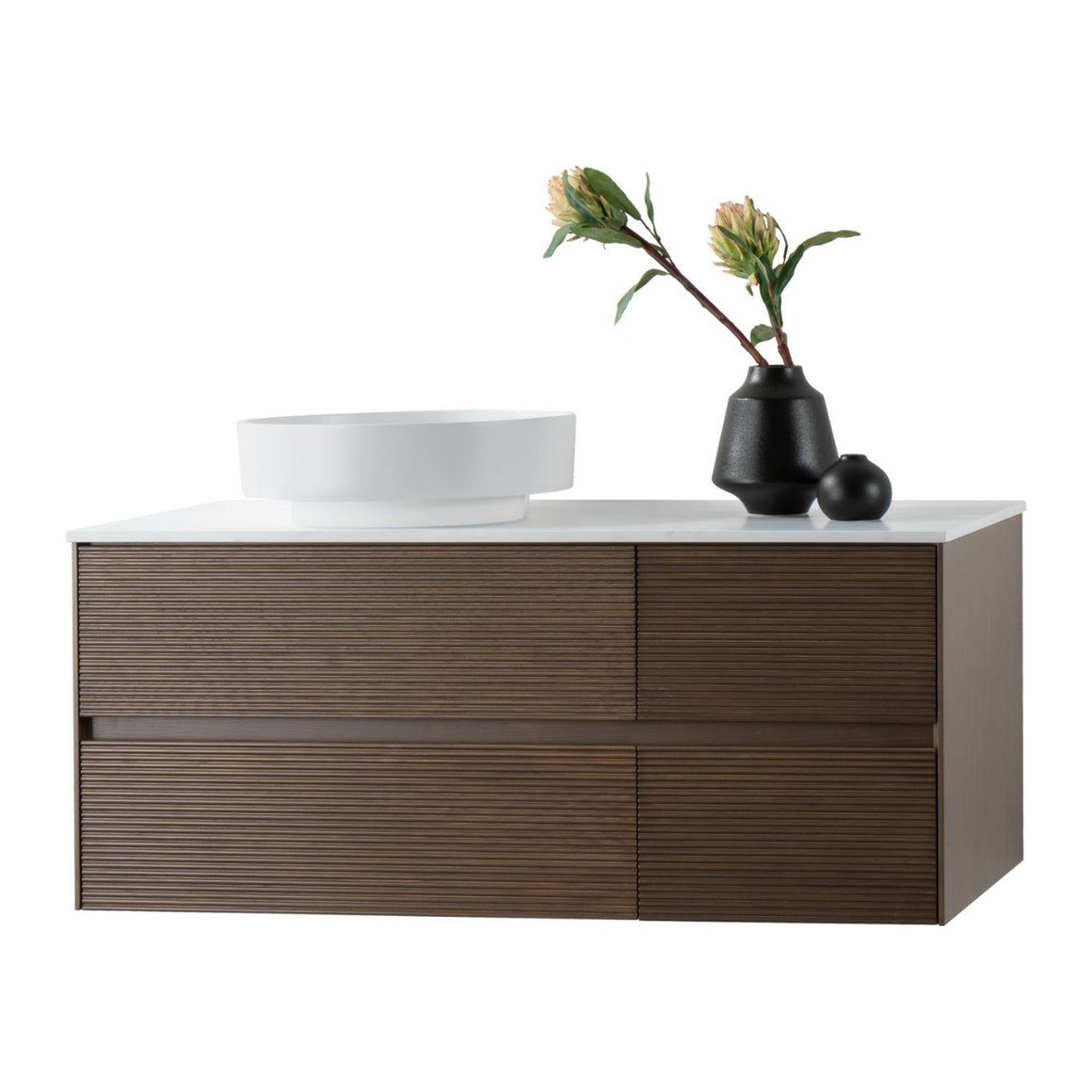 Aloni Wastafelblad MDF – Licht Hout Eiken 96 cm #kleur_licht-hout-eiken