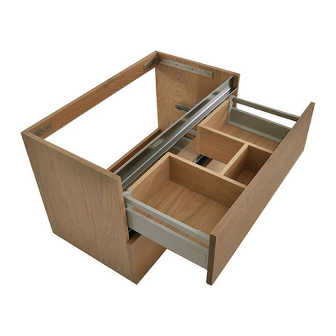 Wiesbaden OAK onderkast met 2 laden 60 cm - productfoto