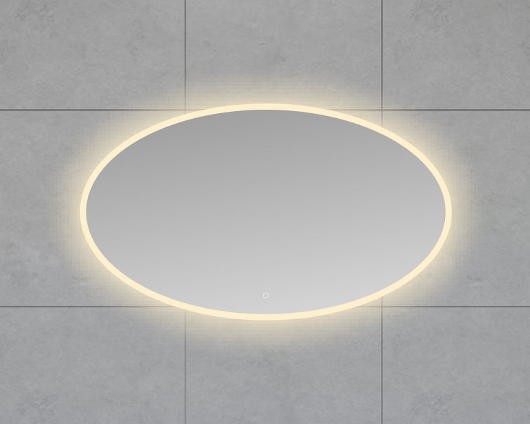 Wiesbaden Oliva ovale LED spiegel 120 x 70 cm