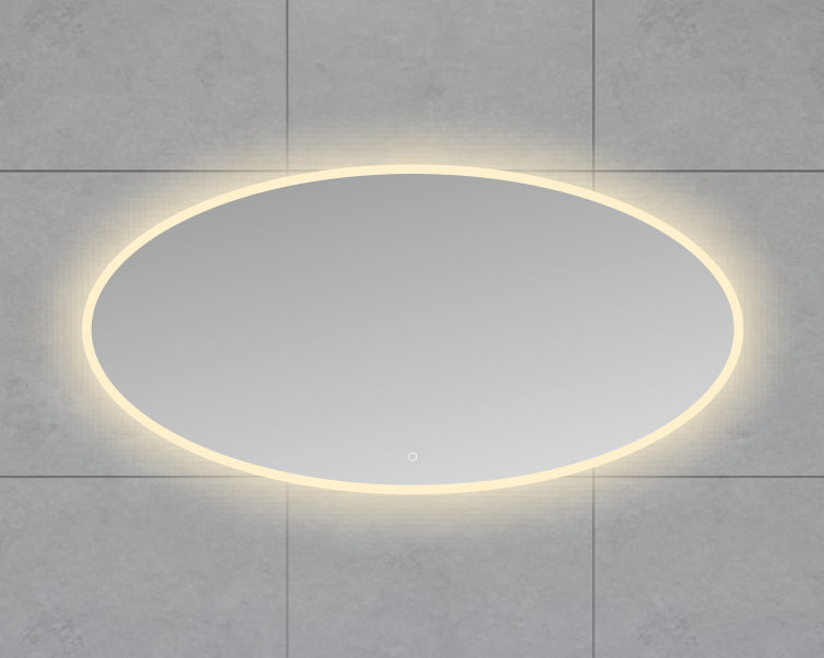Wiesbaden Oliva ovale LED spiegel 140 x 70 cm