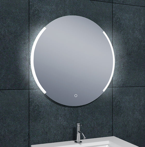 Wiesbaden Round spiegel rond met LED en spiegelverwarming 80 cm