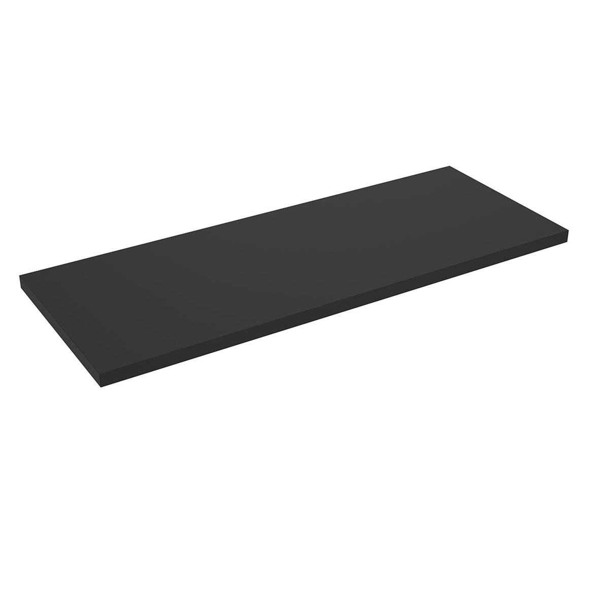 Wiesbaden Alvara topblad 120 x 46 cm / Mat zwart - productfoto