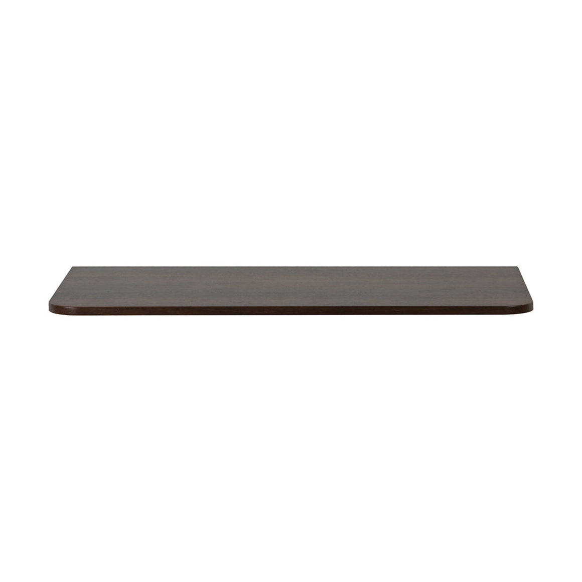 Wiesbaden Sulora topblad afgeronde hoeken walnoot 120 cm - productfoto