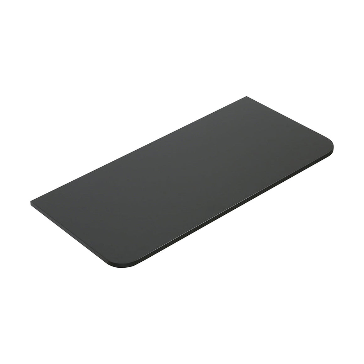 Wiesbaden Novira topblad 120 cm / Mat zwart - productfoto