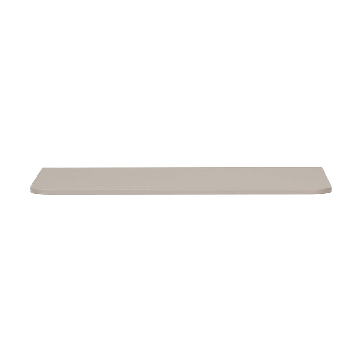 Wiesbaden Sulora topblad afgeronde hoeken mat beige 80 cm - productfoto