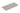 Wiesbaden Sulora topblad afgeronde hoeken mat beige 100 cm - productfoto