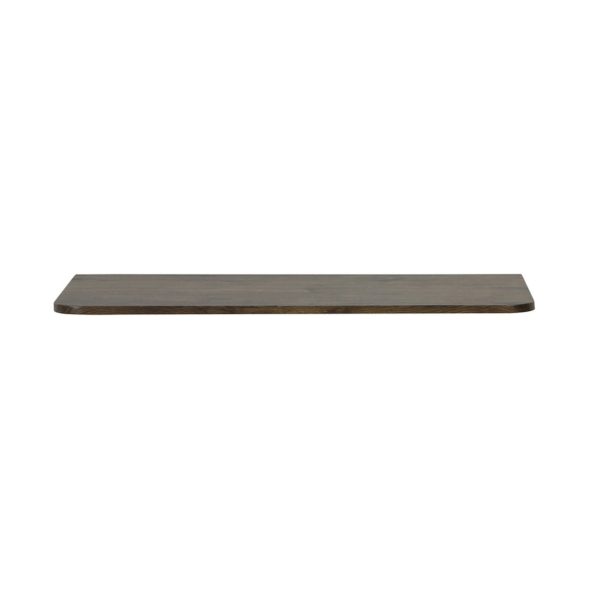 Wiesbaden Sulora topblad afgeronde hoeken bruin 100 cm - productfoto