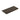 Wiesbaden Sulora topblad afgeronde hoeken bruin 120 cm - productfoto