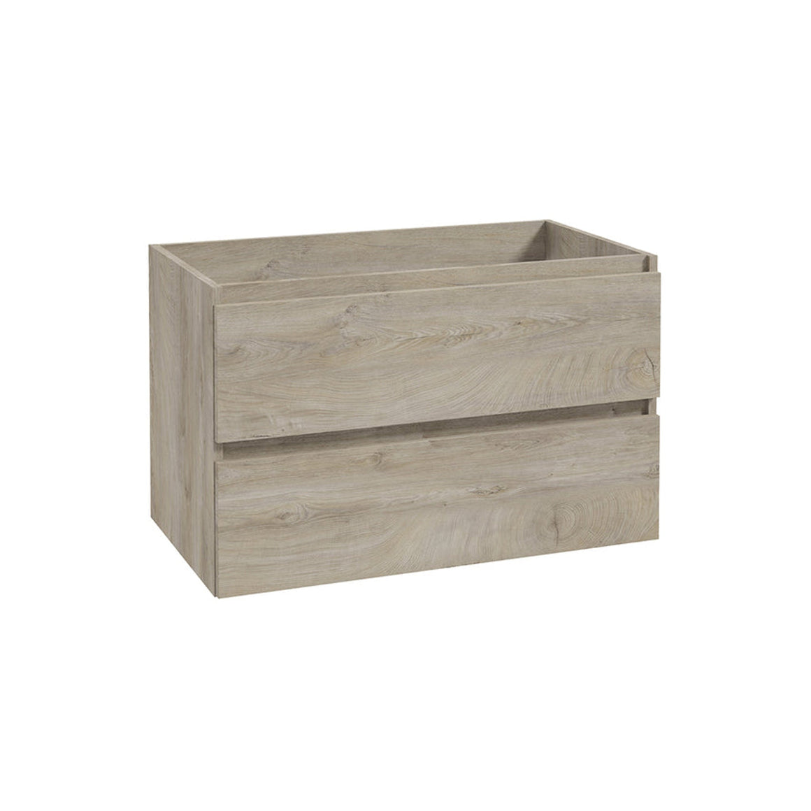 Wiesbaden Alvara onderkast met 2 laden en 1 uitsparing 80 cm / Grijs - productfoto