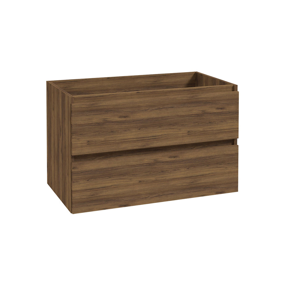 Wiesbaden Alvara onderkast met 2 laden en 1 uitsparing warm eiken 80 cm - productfoto