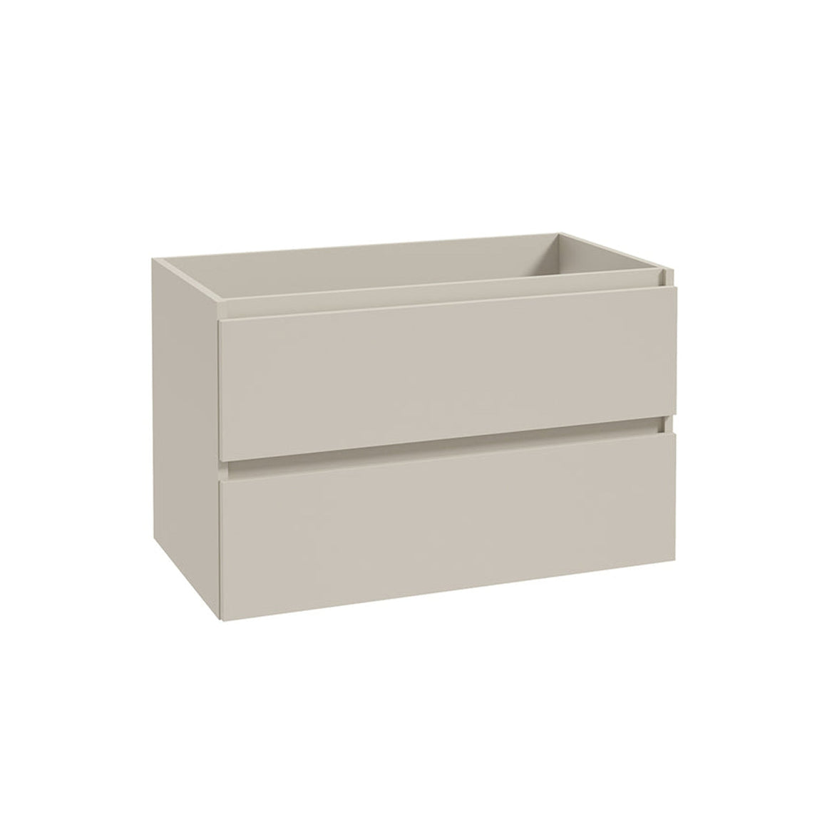 Wiesbaden Alvara onderkast met 2 laden en 1 uitsparing 80 cm / Cashmere - productfoto