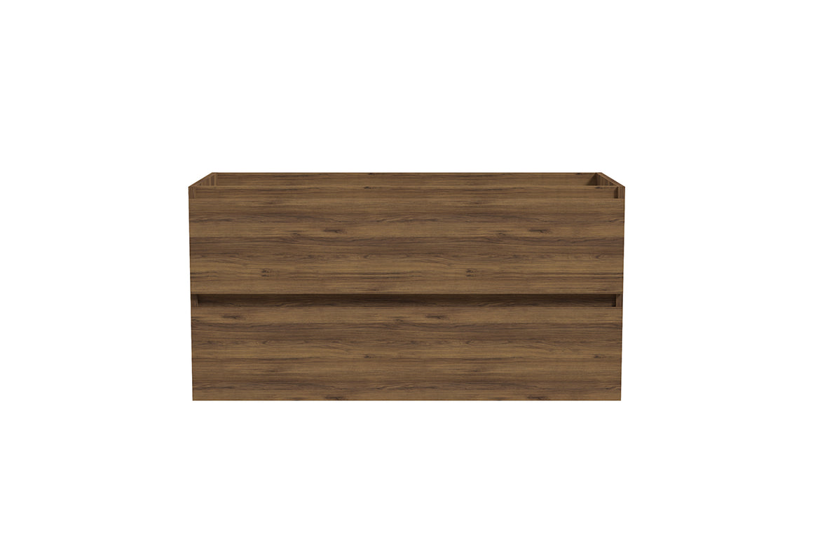 Wiesbaden Alvara onderkast met 2 laden en 1 uitsparing warm eiken 100 cm - productfoto