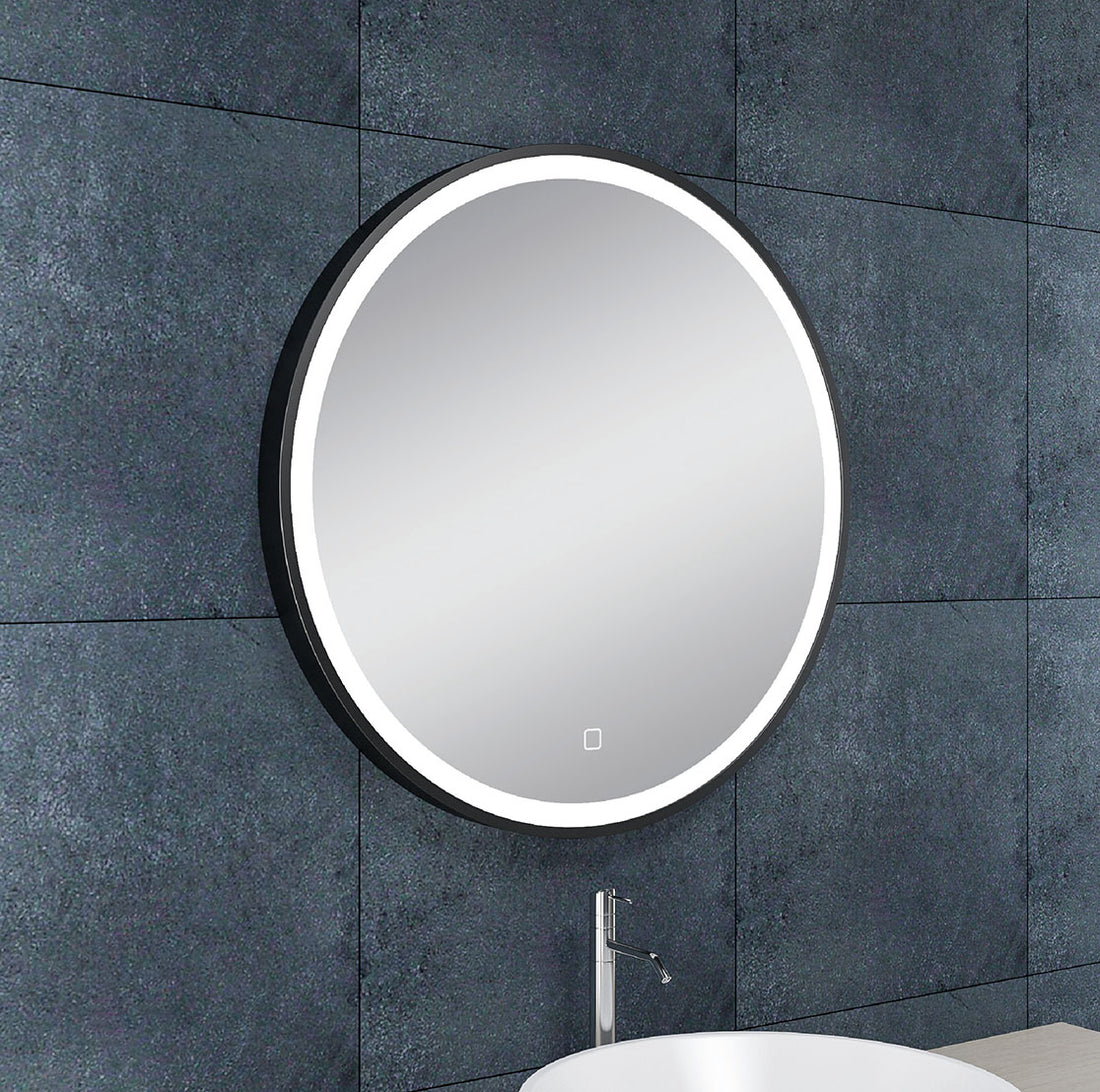 Wiesbaden Maro spiegel rond met LED, dimbaar en spiegelverwarming 60 cm - sfeerbeeld