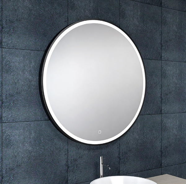 Wiesbaden Maro spiegel rond met LED, dimbaar en spiegelverwarming