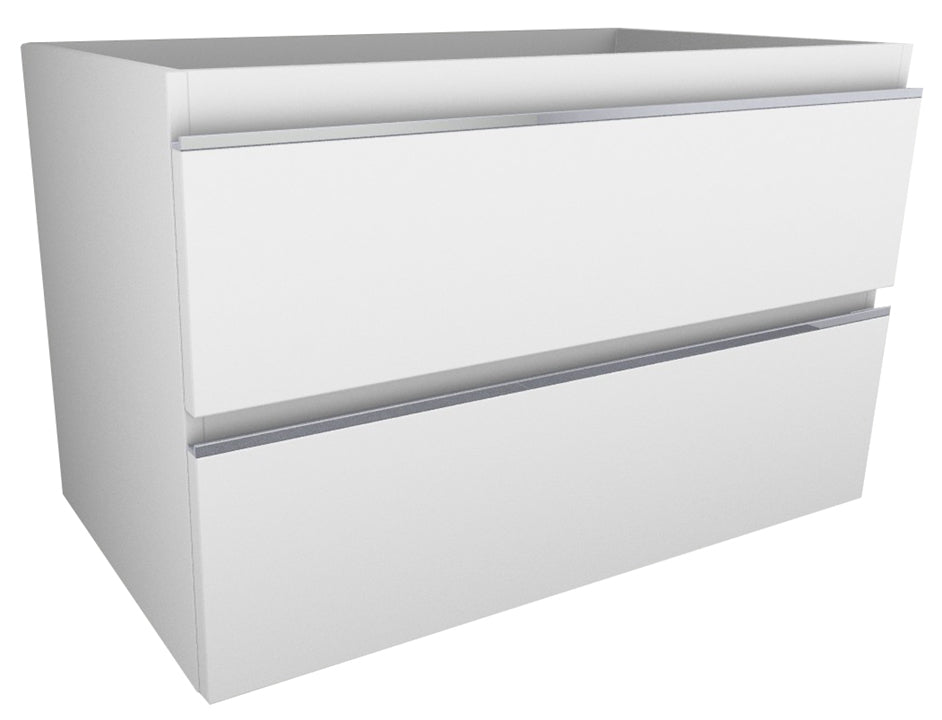 Xellanz Tigris onderkast met 2 laden 80 x 46 cm glans wit - productfoto