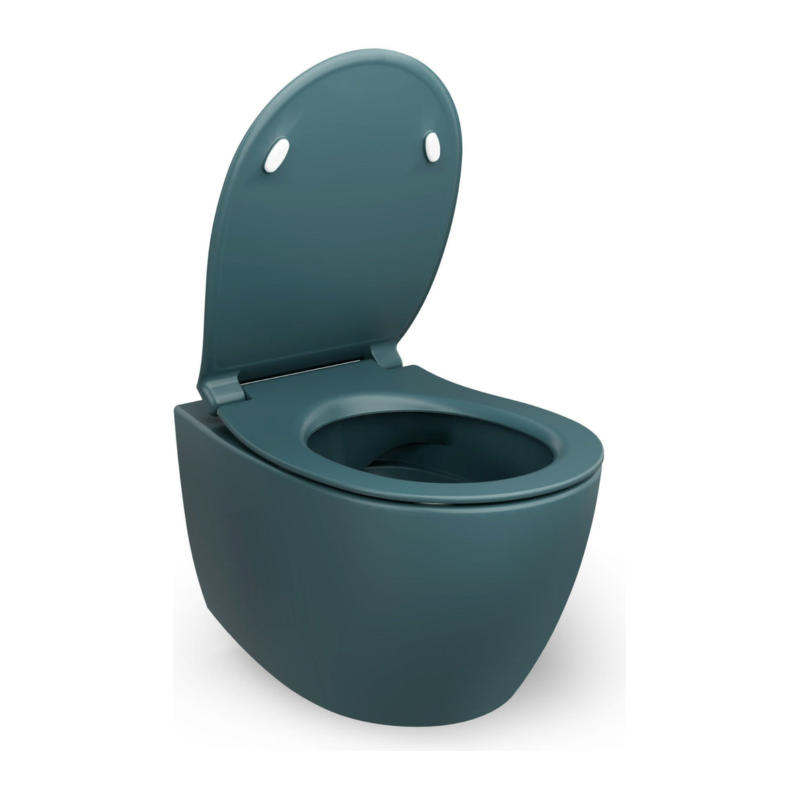 Isvea Sentimenti Hangtoilet - Petrolgroen #variant_56361515581764