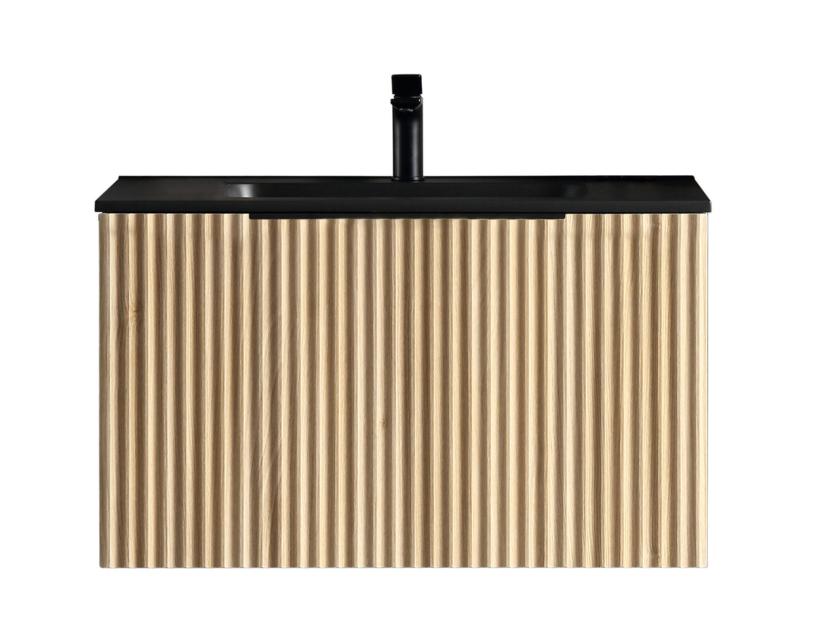 Xellanz Ribbella onderkast 80 cm naturel eik - productfoto