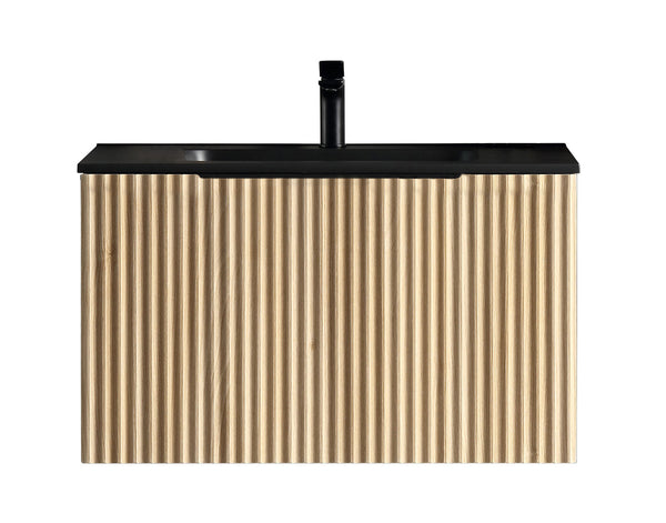 Ribbella Unterschrank mit 1 Schublade 100 x 45 cm natur Eiche