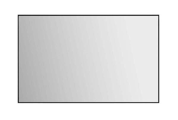 Ribella miroir avec cadre Wiesbaden 120 cm mat noir